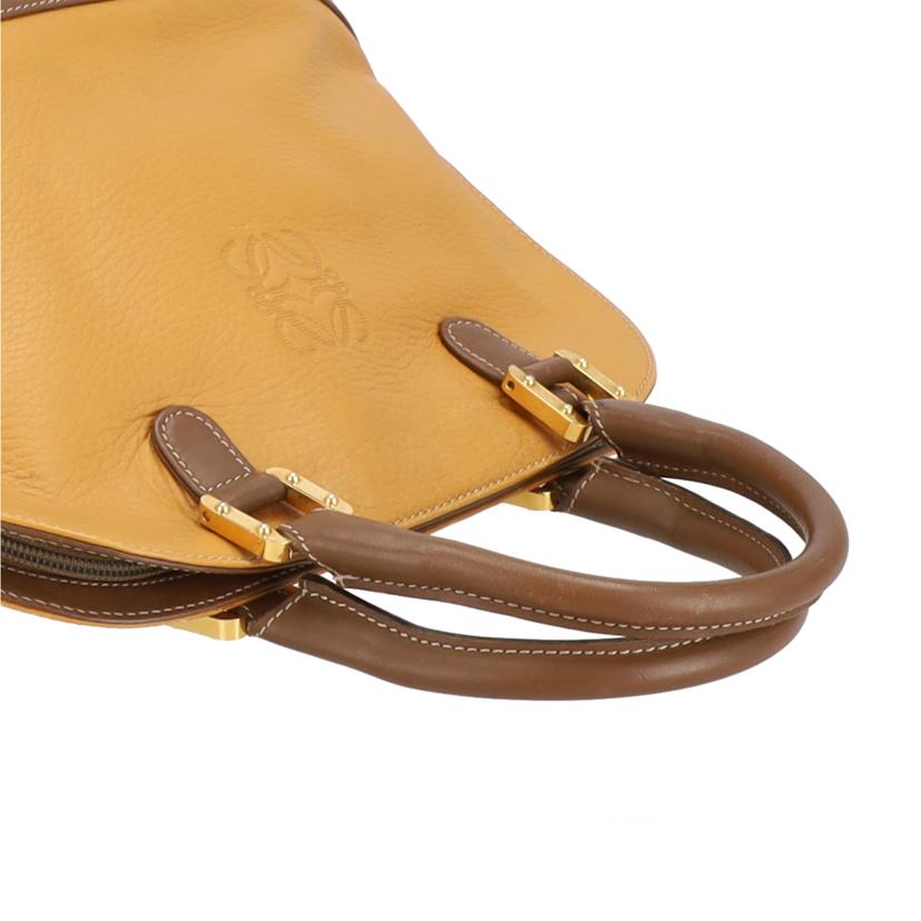 LOEWE ロエベ/アナグラムバイカラーハンドバッグ//L25/ABランク/91