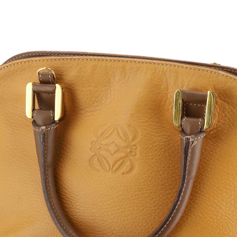 LOEWE ロエベ/アナグラムバイカラーハンドバッグ//L25/ABランク/91