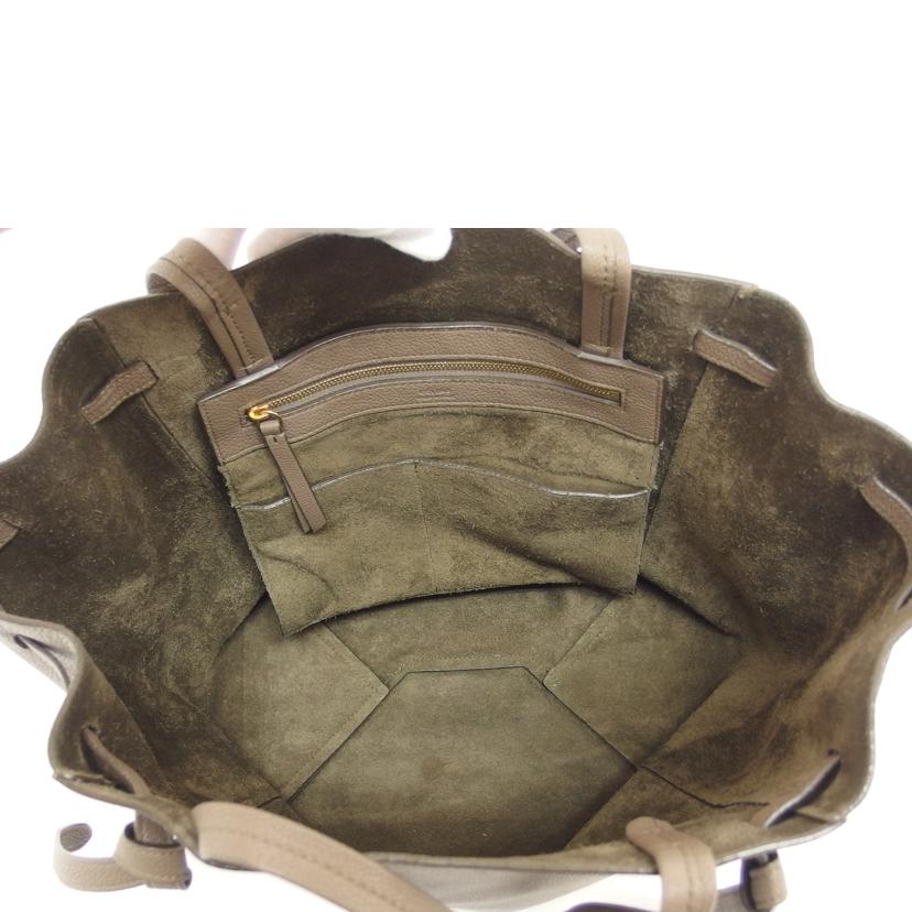 CELINE　 セリーヌ/カバファントム／スモールトートバッグ／グレージュ/176023ZNB//S･C******/ABランク/04