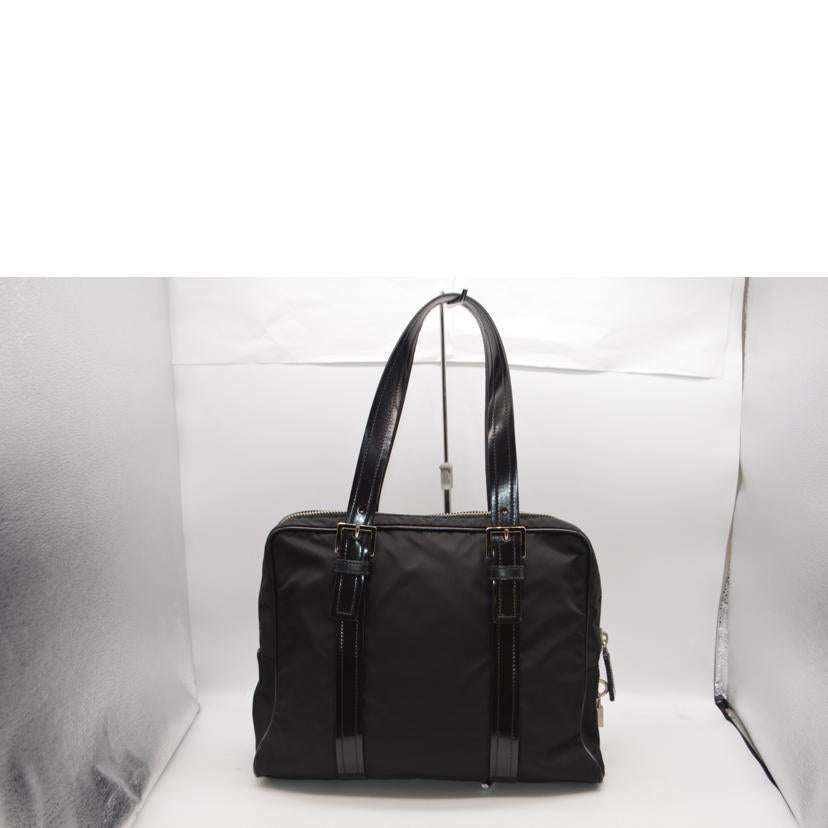 PRADA プラダ/テスートナイロンハイドラレザートート/ネロ/BR2366//134/Bランク/89