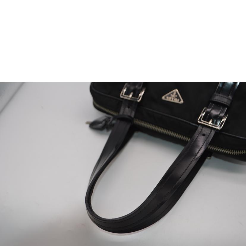 PRADA プラダ/テスートナイロンハイドラレザートート/ネロ/BR2366//134/Bランク/89