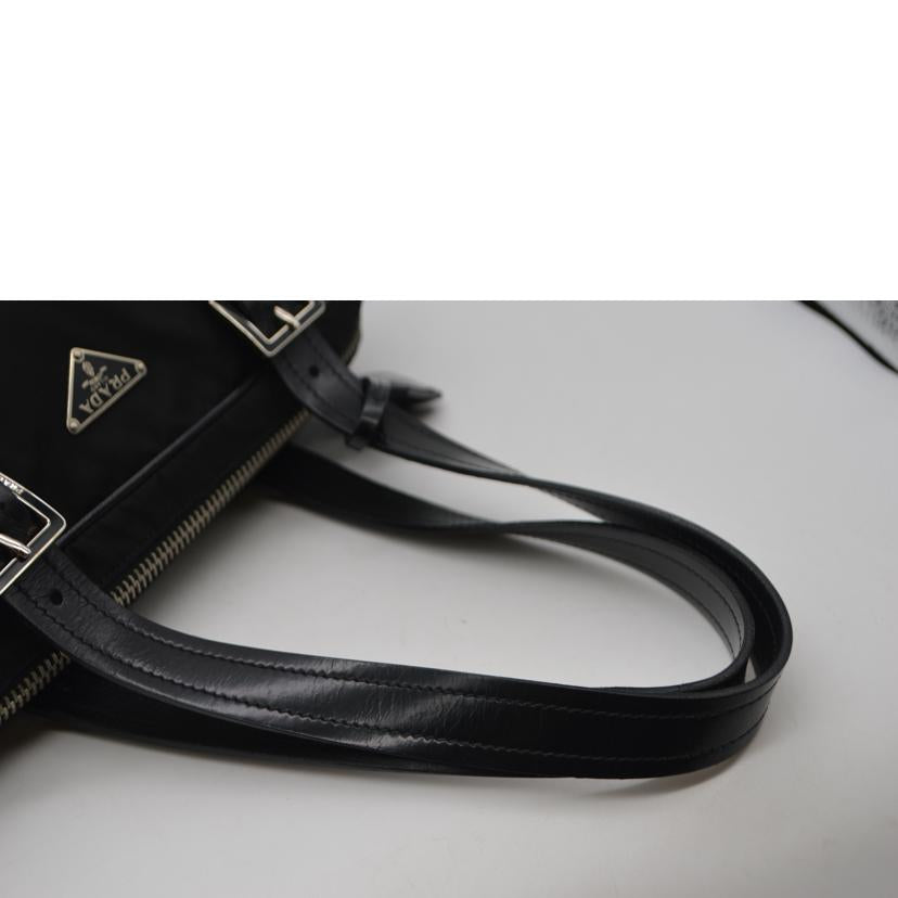 PRADA プラダ/テスートナイロンハイドラレザートート/ネロ/BR2366//134/Bランク/89