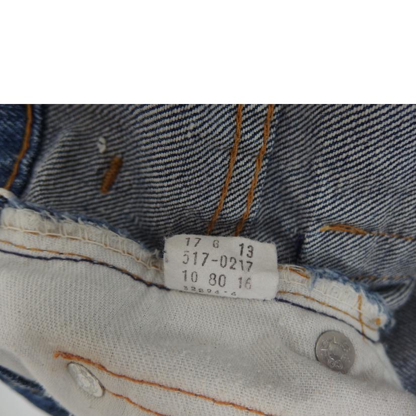 Levis Levis/66後期517／ボタン裏16／80年10月製/517//ｳｴｽﾄ約84股下約67cm/Bランク/82