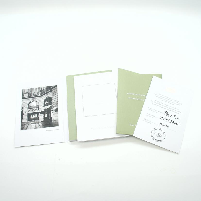 VanCleef＆ ヴァンクリーフ＆アーペル/　Au750ラッキースプリングクローズドウイングレディバグブレスレット//Aランク/92