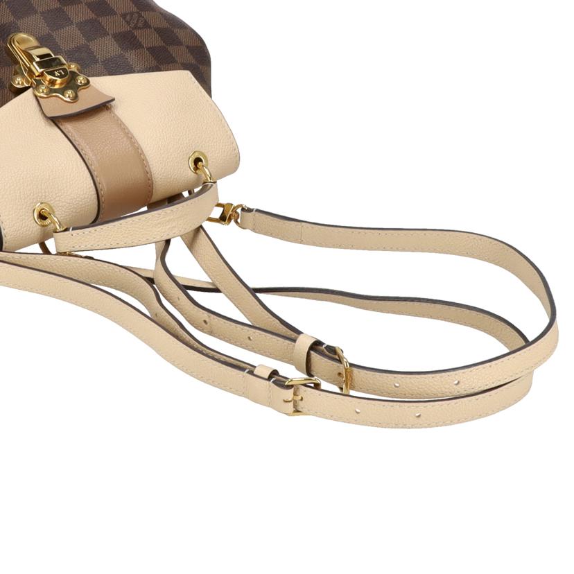 LOUIS VUITTON ルイヴィトン/クラプトン・バックパック／ダミエ／エベヌ・クレーム　/N42259//SR4***/ABランク/91