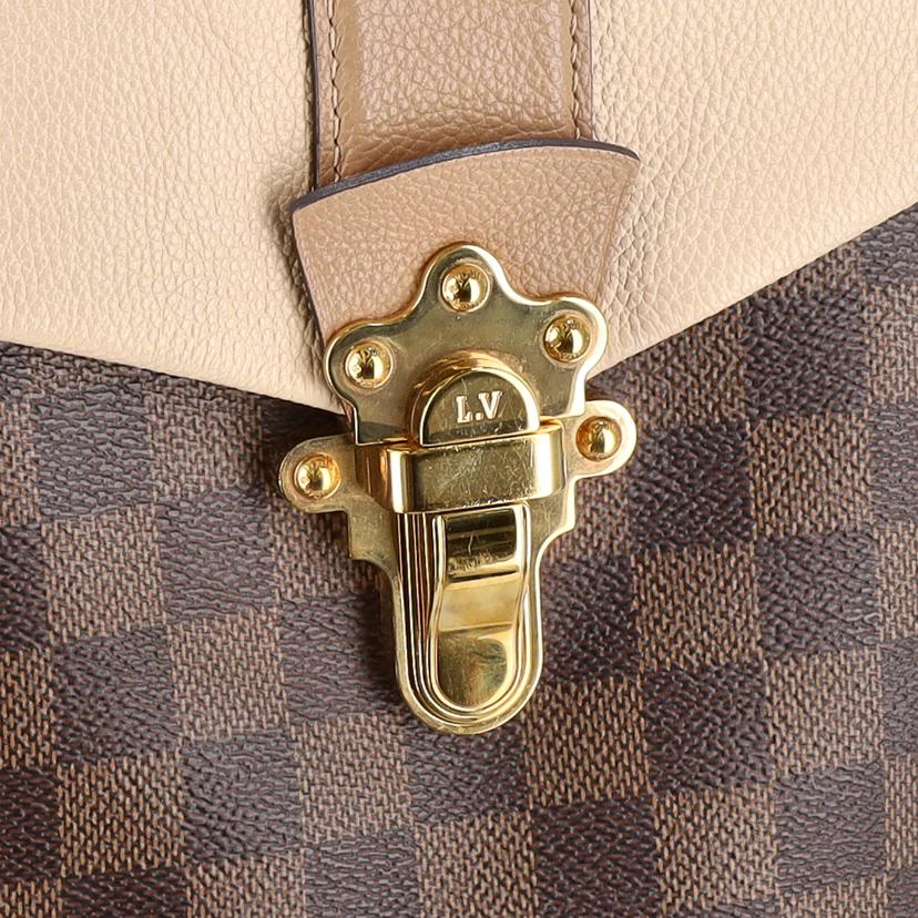 LOUIS VUITTON ルイヴィトン/クラプトン・バックパック／ダミエ／エベヌ・クレーム　/N42259//SR4***/ABランク/91