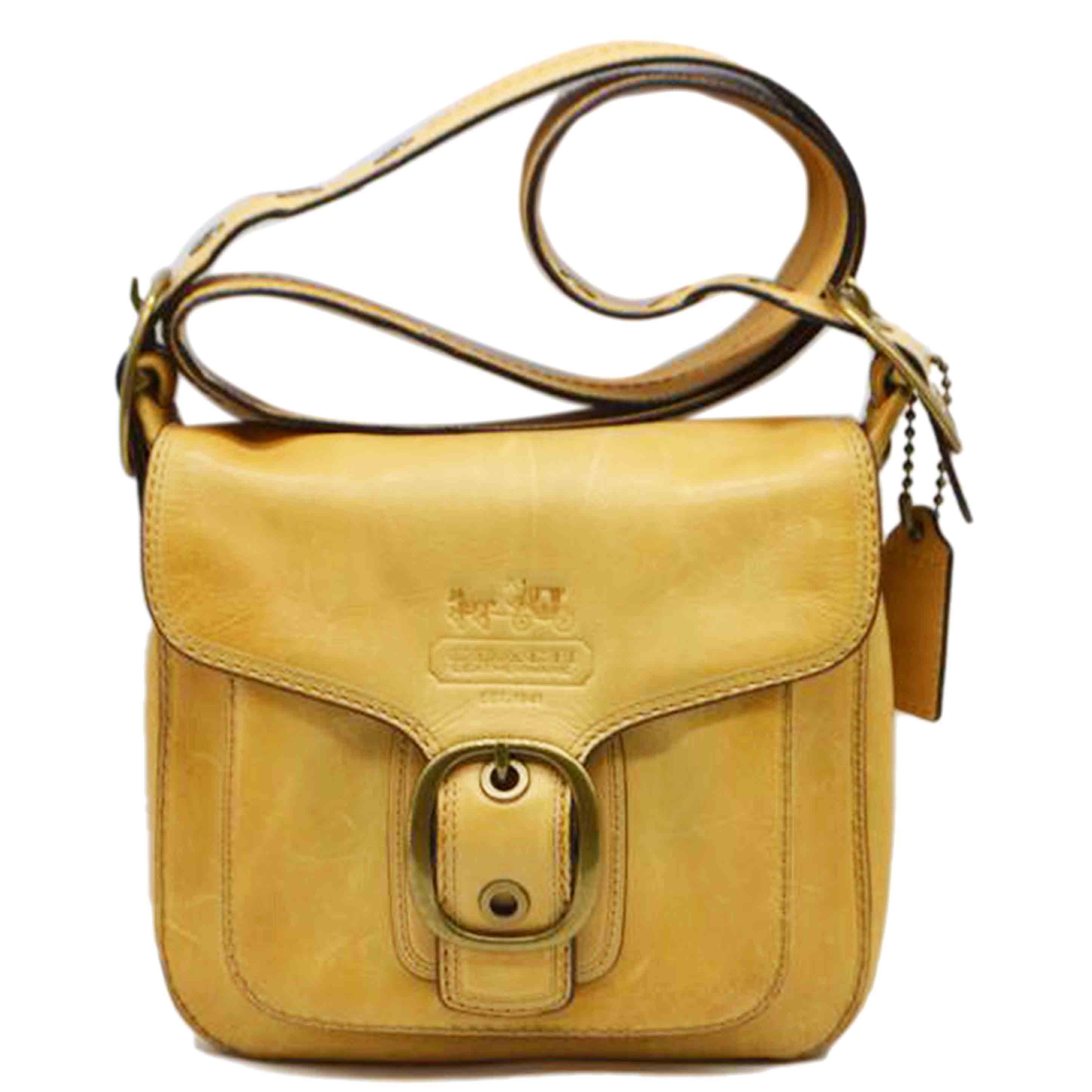 COACH コーチ/オールドコーチフラップレザーショルダー/11418//K07**/Bランク/89