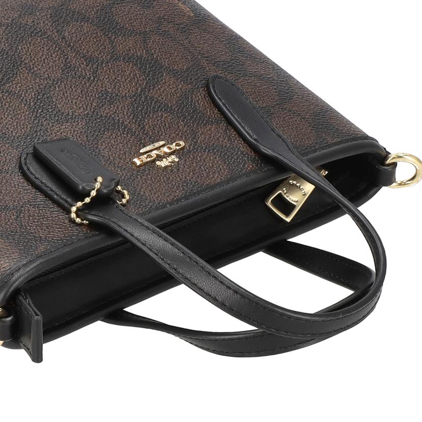 COACH コーチ/シグネチャーシティミニトートバッグ／2way/CW032//A25**/Aランク/77