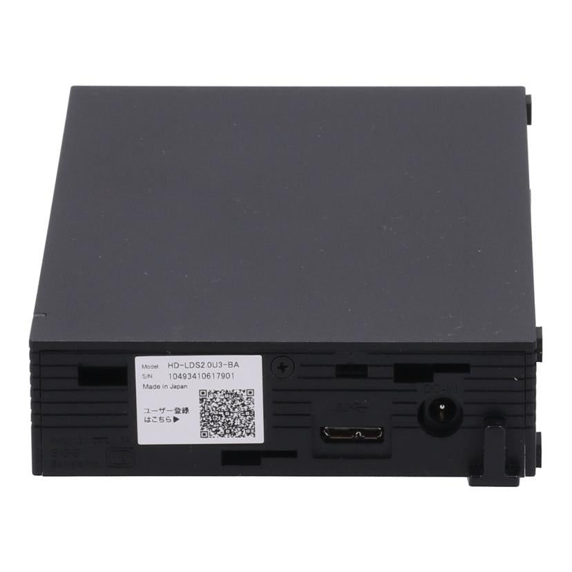 BUFFALO バッファロー　/外付けHDD　2TB/HD-LDS2.0U3-BA//10493410617901/Bランク/62