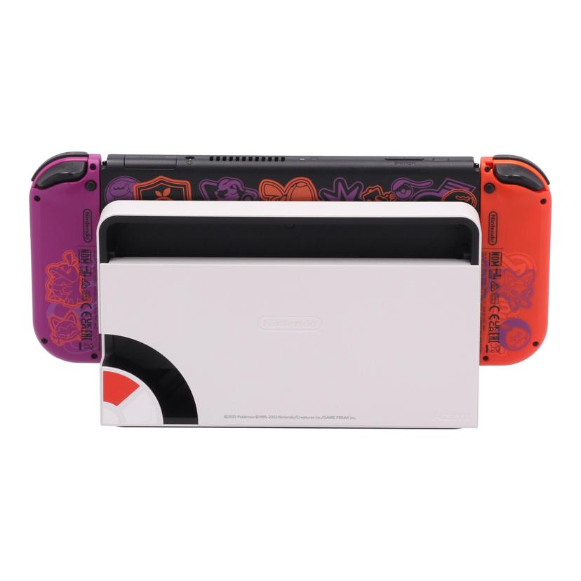 NINTENDO 任天堂 ニンテンドー　/Nintendo　Switch　有機EL　本体　スカーレット・バイオレットエディション/HEG-S-KEAAA//XTJ10977184153/Cランク/77