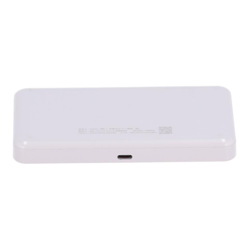 NEC　au 日本電気　/モバイルWi－Fi／Speed　Wi－Fi　5G　X12/NAR03//WKUW3Y218419B0/Bランク/82