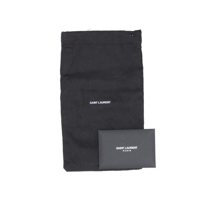 SAINT　LAURENT サンローラン/Vステッチ／ラウンドファスナー/358094//ABランク/91