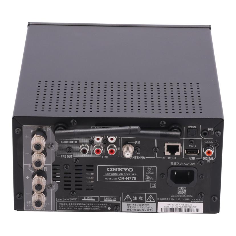 ONKYO オンキョー/ネットワークCDレシーバー/CR-N775//5327JJ5940262371F/Bランク/82