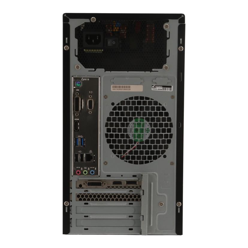 THIRDWAVE　DOSPARA　 ドスパラ　/Win11クリエイターPC／ゲーミングPC/reytrek-V MX CC推奨//16295015800226/Bランク/69