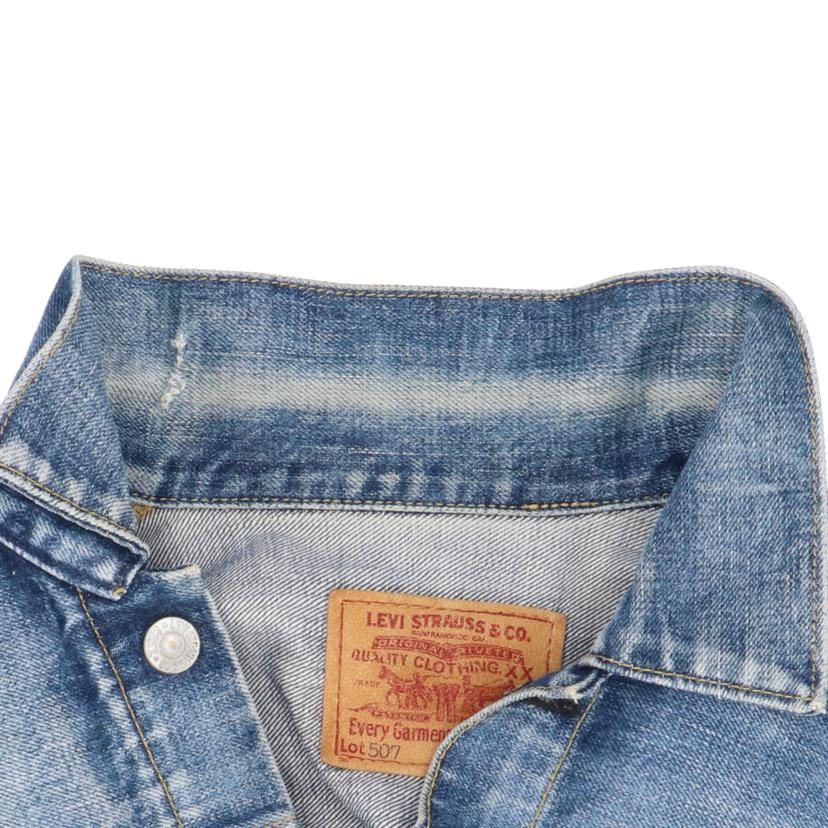 LEVIS リーバイス/507 デニムジャケット サイズ40 L～XLサイズ ヴィンテージ 90年代 ビッグE 赤耳//Bランク/65
