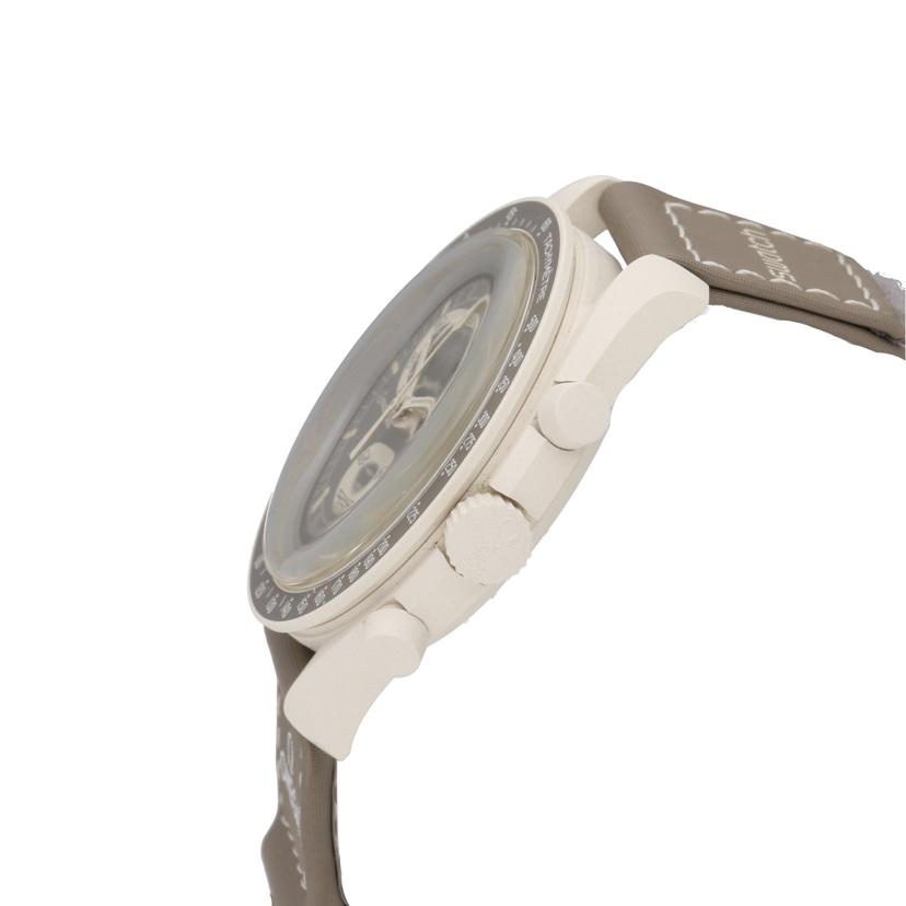 OMEGA×swatch オメガ×スウォッチ/MISSION　ON　EARTH－DESERT／クオーツ/SO33T103//Aランク/92