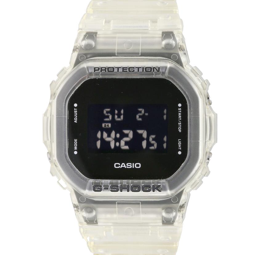 CASIO カシオ/G－SHOCK／デジタル／スケルトンブラック/DW-5600SKE-7JF//322*/Aランク/94