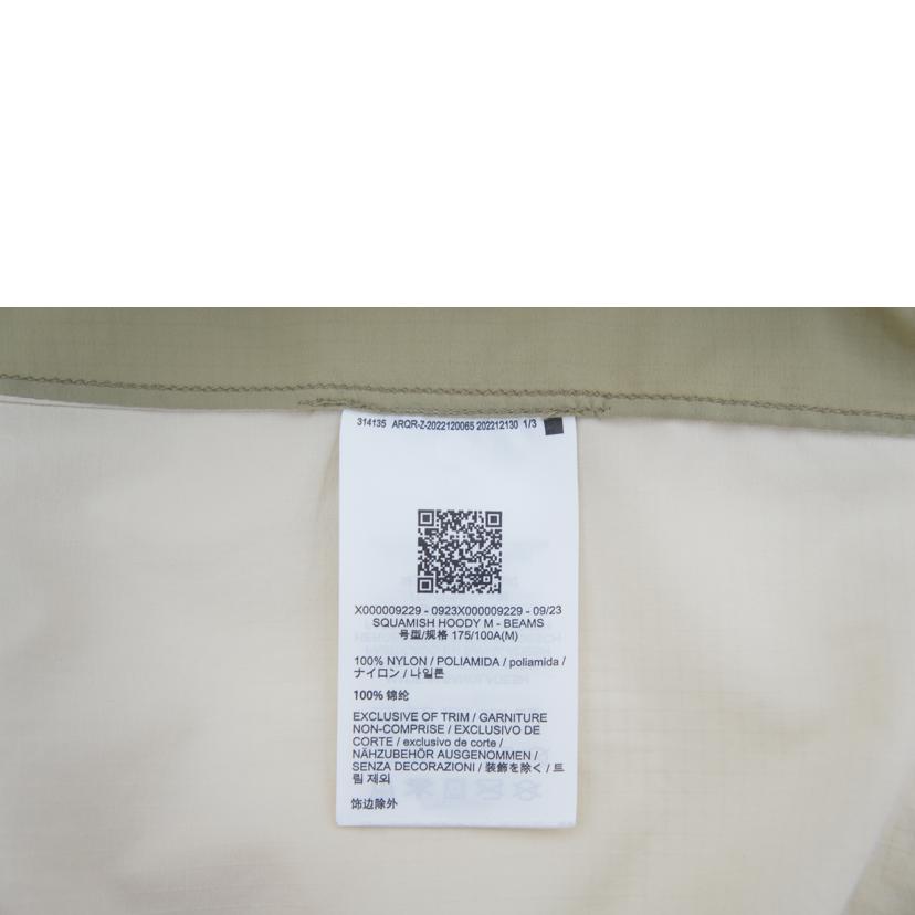 ARC＇TERYX　×BEAMS アークテリクス　ビームス/SQUAMISH　HOODY//Aランク/67