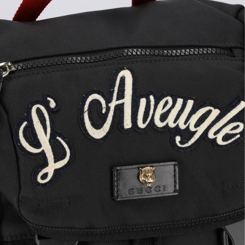 GUCCI グッチ/エンブロイダリータイガーバックパック/429037//204***/Aランク/09