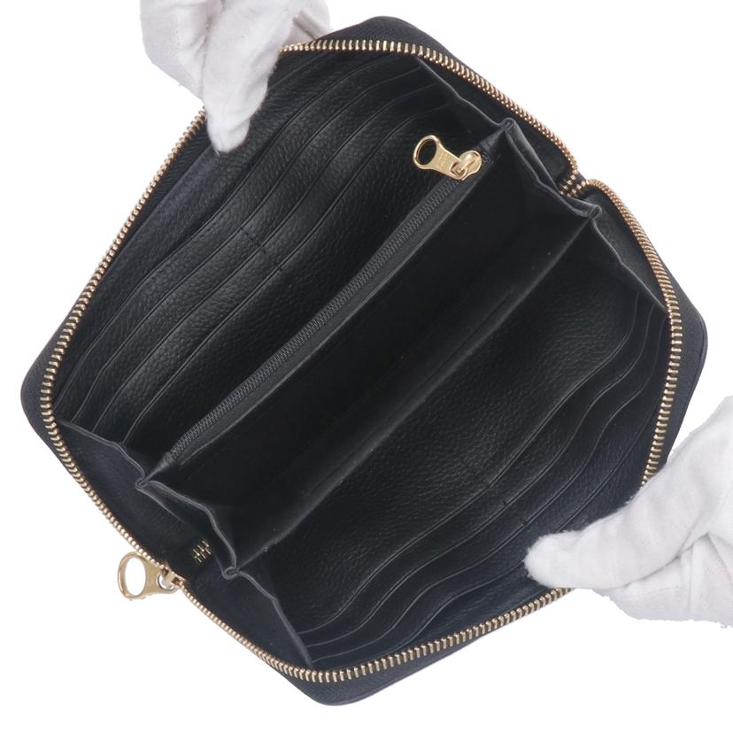 See　BY　Chloe シーバイクロエ/ロジータ　リボンラウンドファスナー財布/CHS18UP576 349001//Aランク/09