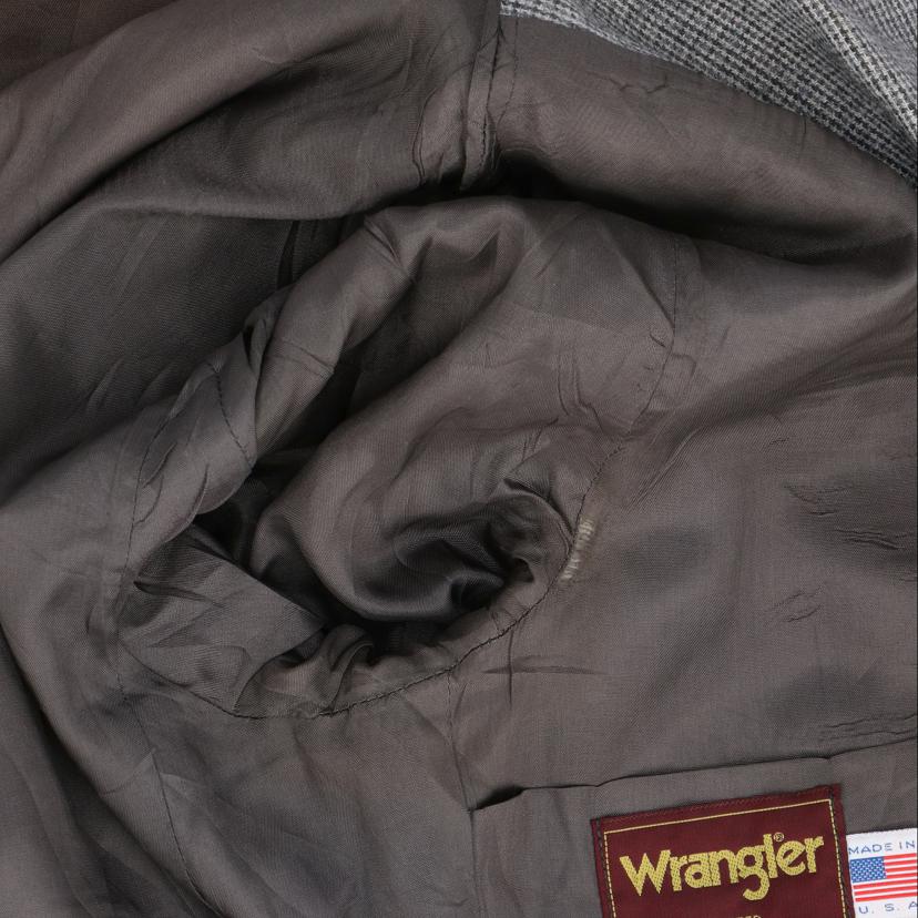 Wrangler ラングラー/70’s80’s／ウエスタンヨークジャケット／千鳥格子／ヴィンテージ／USA製／希少//ABランク/24