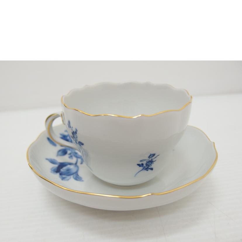 Meissen マイセン/カップ＆ソーサー/青い花//00572/Aランク/88