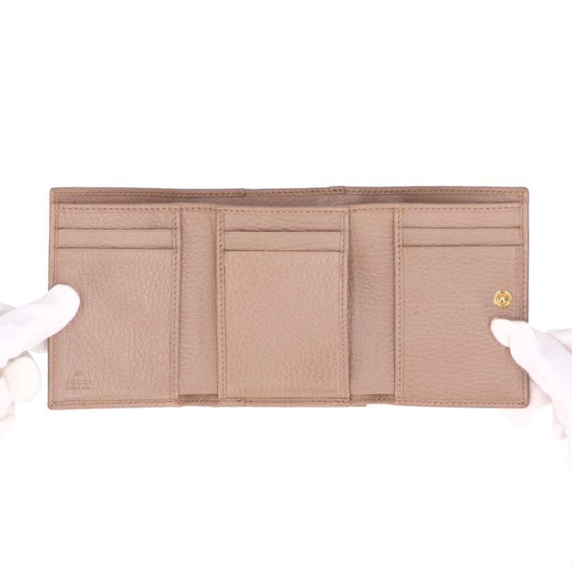 GUCCI グッチ/三つ折り財布/474746//534***/Aランク/81