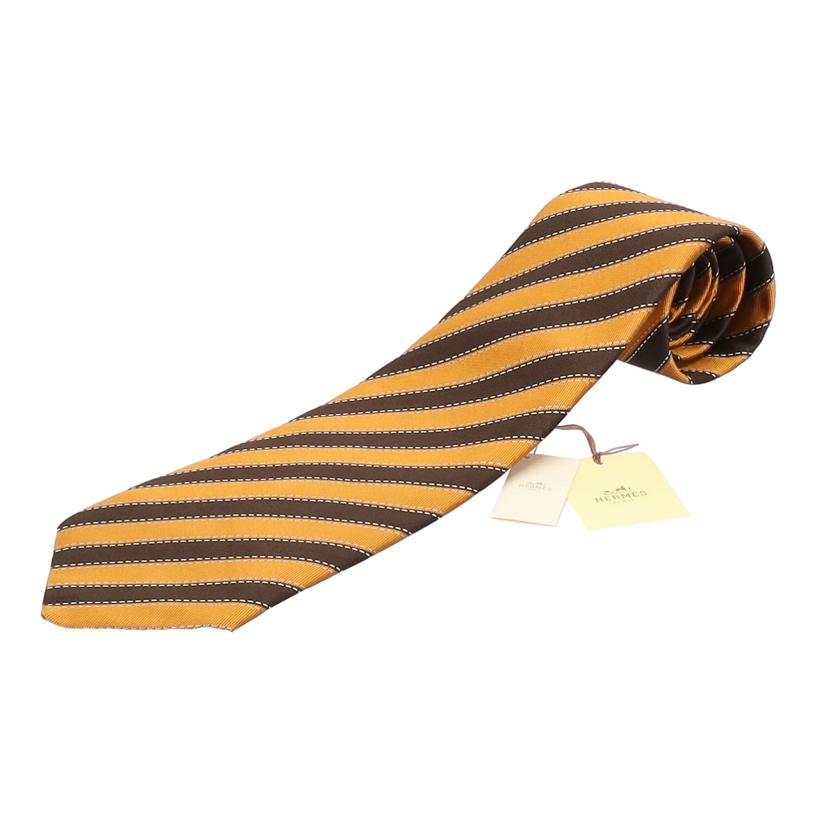 HERMES エルメス/ストライプシルクタイ/758775T-01//SAランク/91