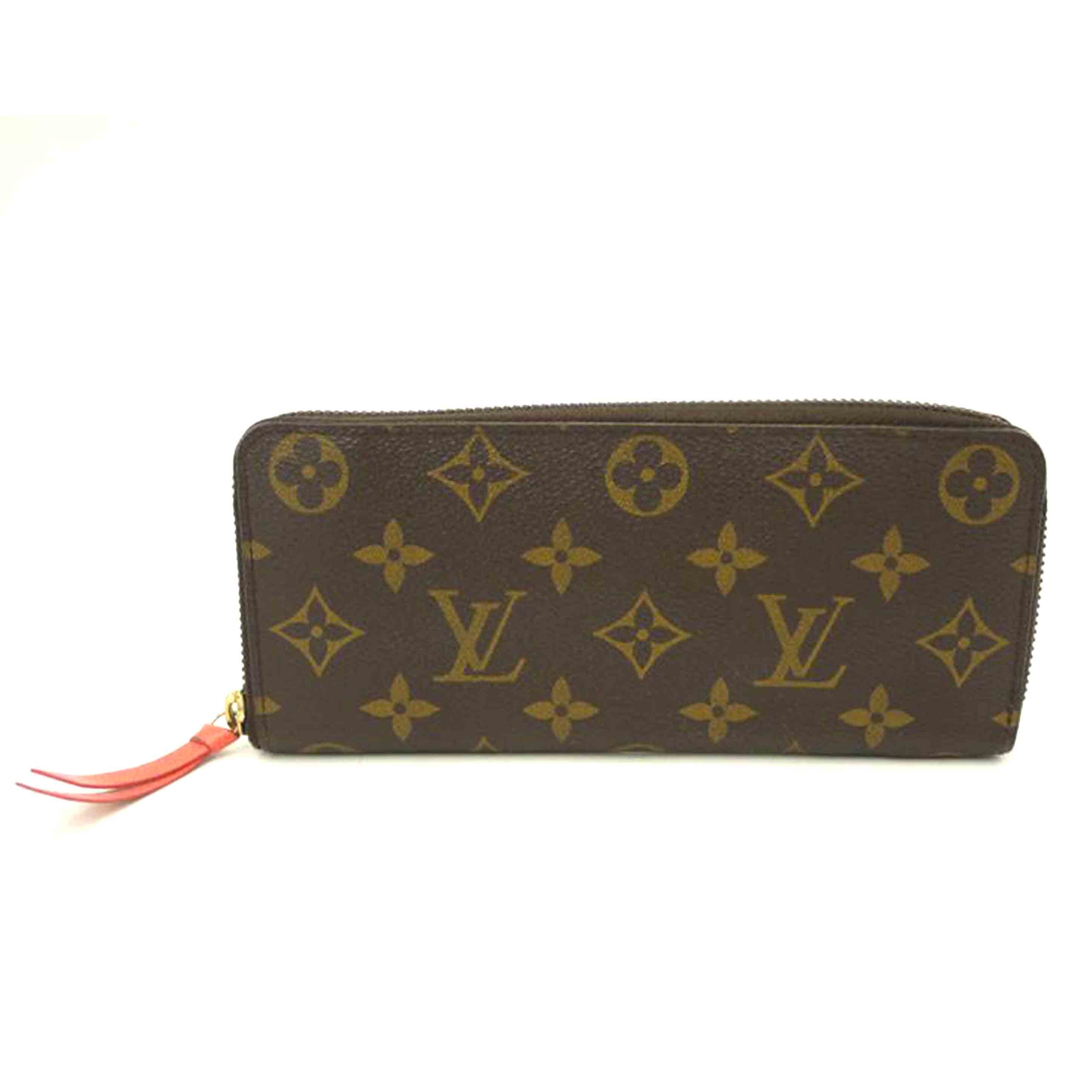 LOUIS VUITTON ルイヴィトン/ポルトフォイユ・クレマンス /モノグラム/ポピ-ペタル/M61536//MI0***/ABランク/69
