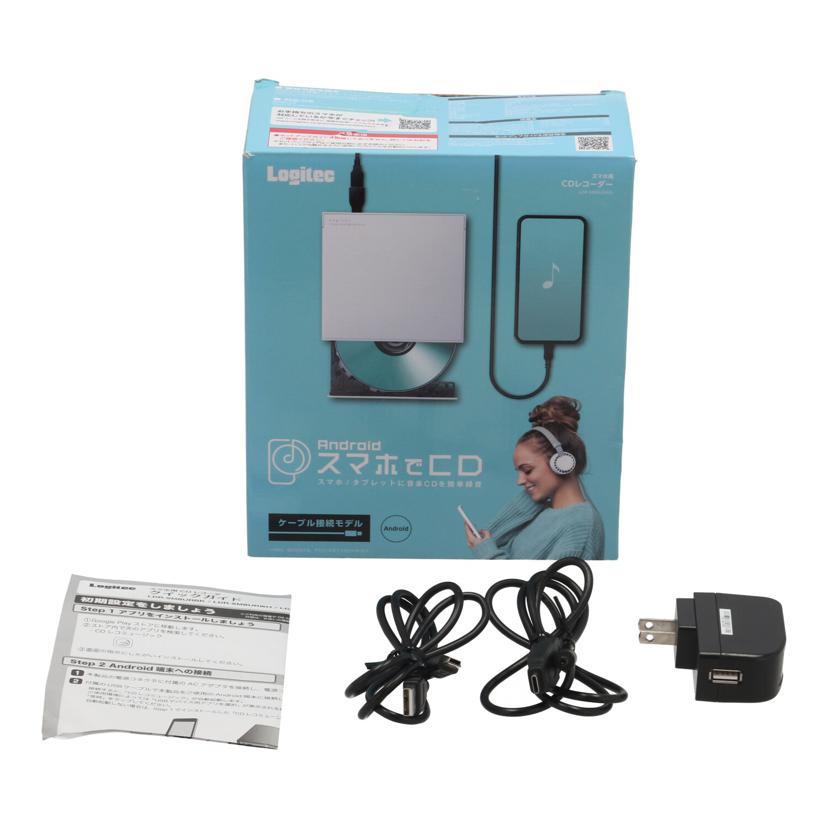 Logitec ロジテック　/スマートフォン用CDレコーダー／スマホでCD/LDR-SM8URWH//2CG361200672A/Bランク/62