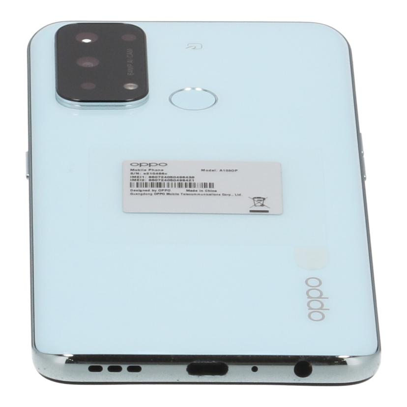OPPO　SIMロックなし オッポ　/スマートフォン／Reno5　A　128GB/A103OP//e210466c/Bランク/05
