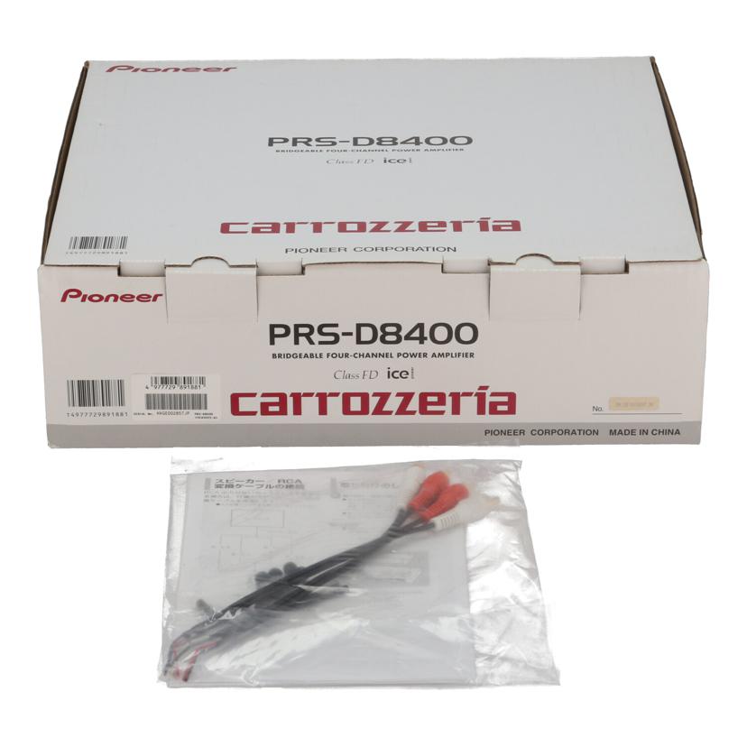 Pioneer　carrozzeria パイオニア カロッツェリア　/カーオーディオ／4ch　パワーアンプ/PRS-D8400//KKGE002857JP/Bランク/75
