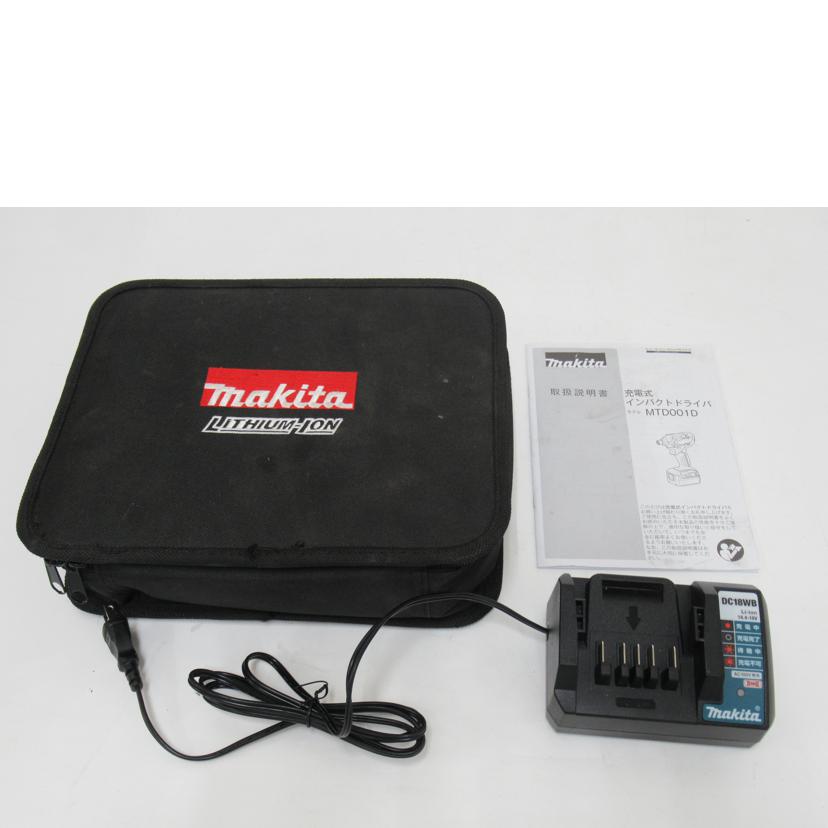 makita/コードレスインパクトドライバ/MTD001D//ABランク/63