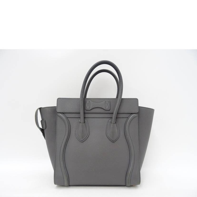 CELINE セリーヌ/ラゲージマイクロショッパー/グレー//S-A****************/Bランク/69