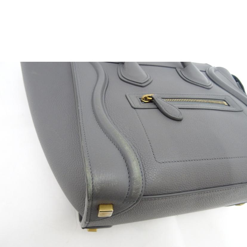 CELINE セリーヌ/ラゲージマイクロショッパー/グレー//S-A****************/Bランク/69