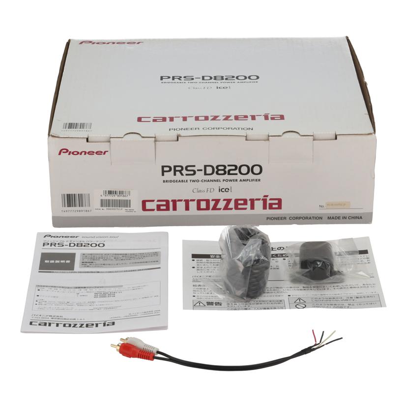 Pioneer　carrozzeria パイオニア カロッツェリア　/カーオーディオ／2ch　パワーアンプ/PRS-D8200//KGGE000752JP/Bランク/75