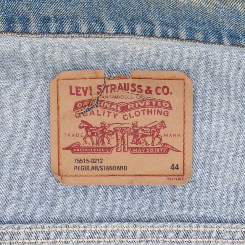LEVIS/90’s／75515トラッカージャケット／オレンジタブ／アイスブルー／希少//ABランク/24