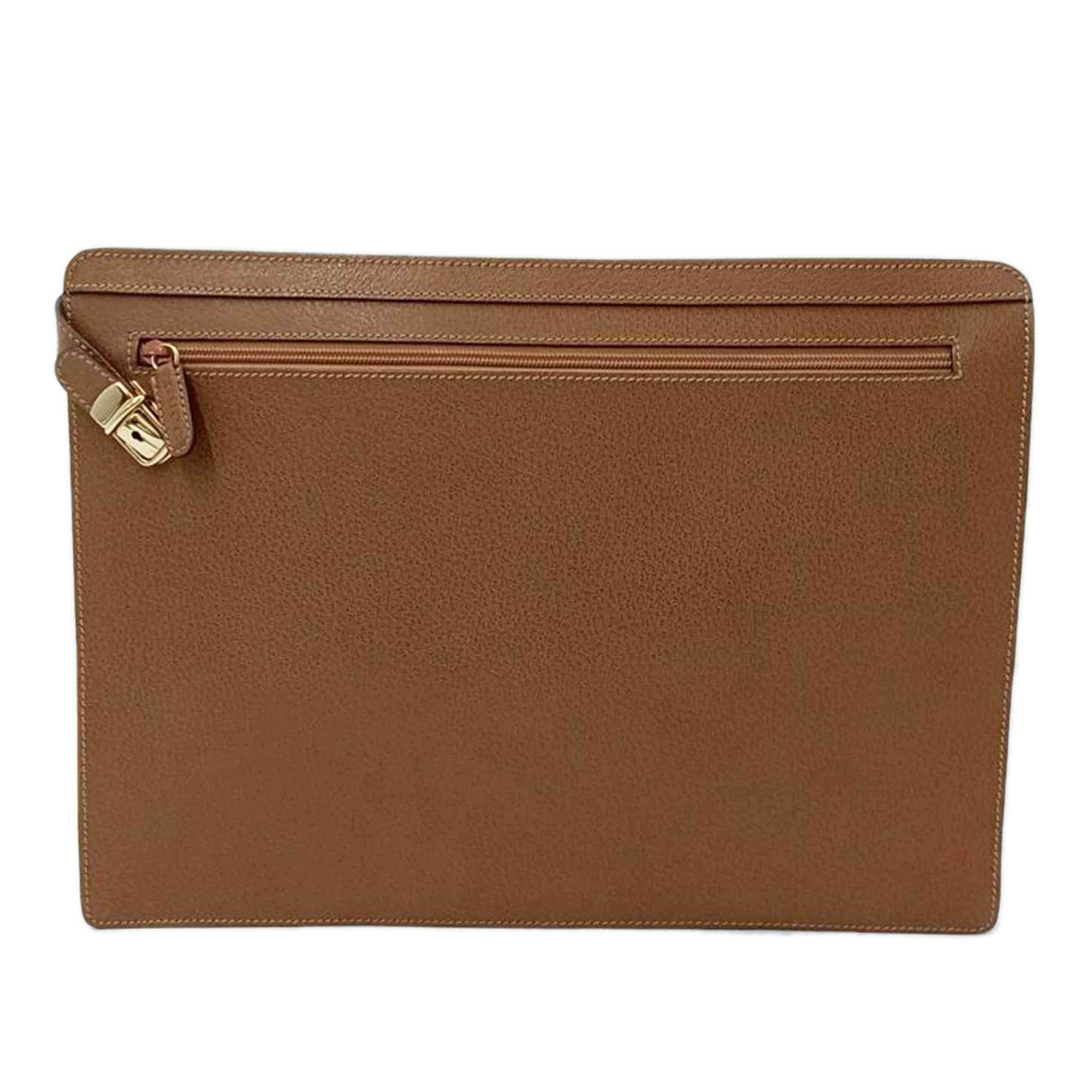 GUCCI グッチ/レザードキュメントケース/キャメル/017.122//368*/Aランク/69