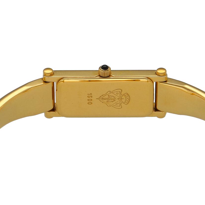 GUCCI グッチ　/バングルウォッチゴールドレディースクオーツ/1500L//038****/Bランク/37