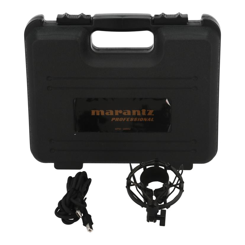 MARANTZ マランツ　/USBコンデンサーマイク/MPM-2000U//DI2103214749037/Bランク/62