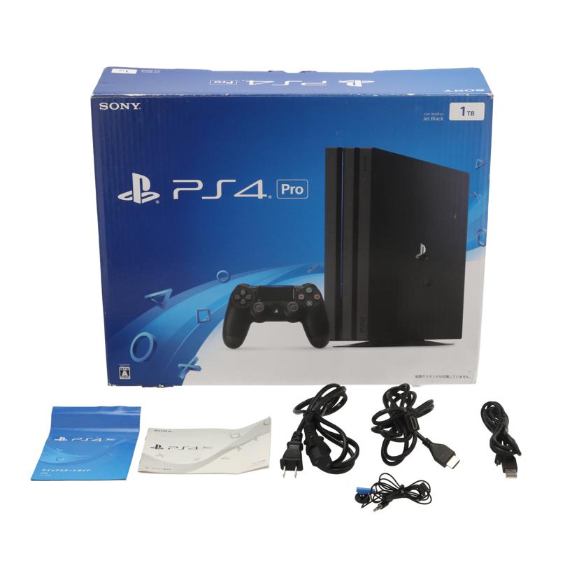 SONY ソニー/PlayStation　4　Pro　本体/CUH-7000BB01//5748935/Bランク/71