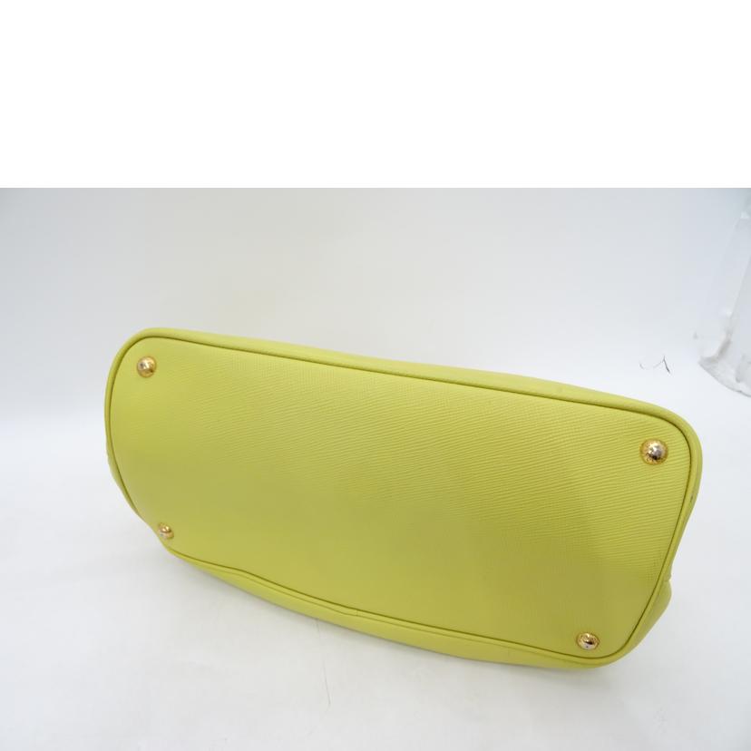 PRADA プラダ/サフィアーノトート/イエロー//25/Bランク/69