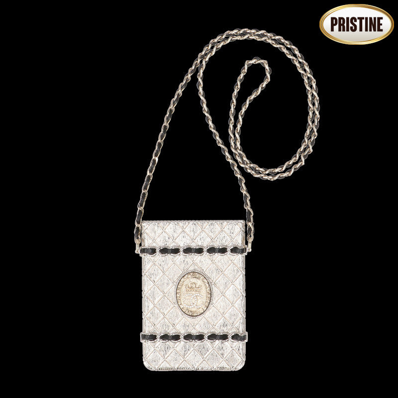 CHANEL　 シャネル/カードケースチェーンネックレス／シルバー/AB6710//SAランク/69