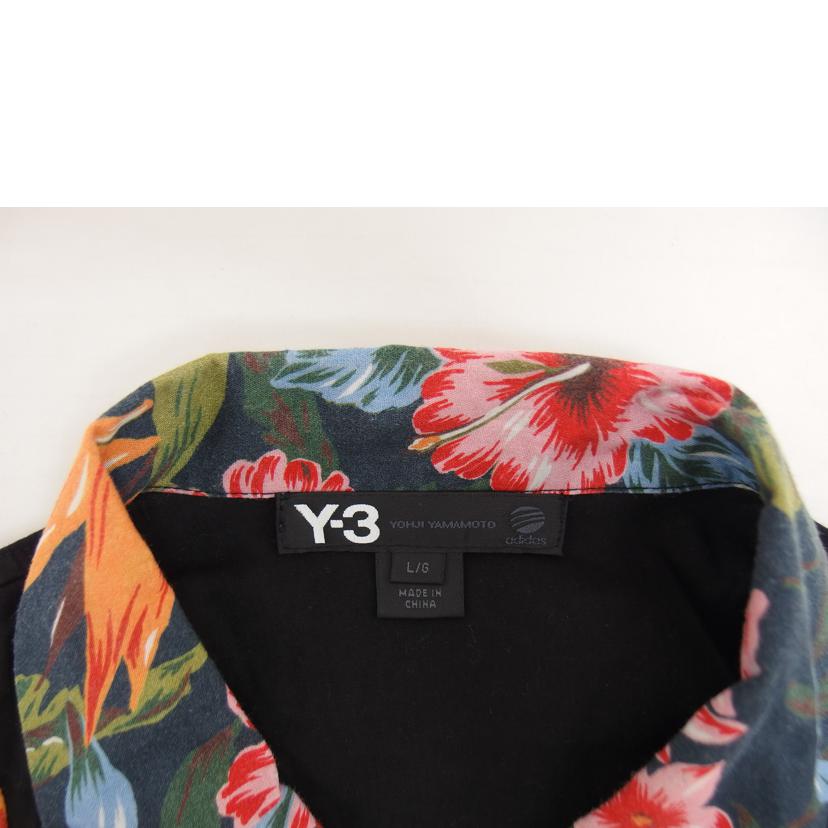 Y－3／adidas ワイスリー/アディダス/アロハシャツ／切替／総柄／フラワー//Bランク/04