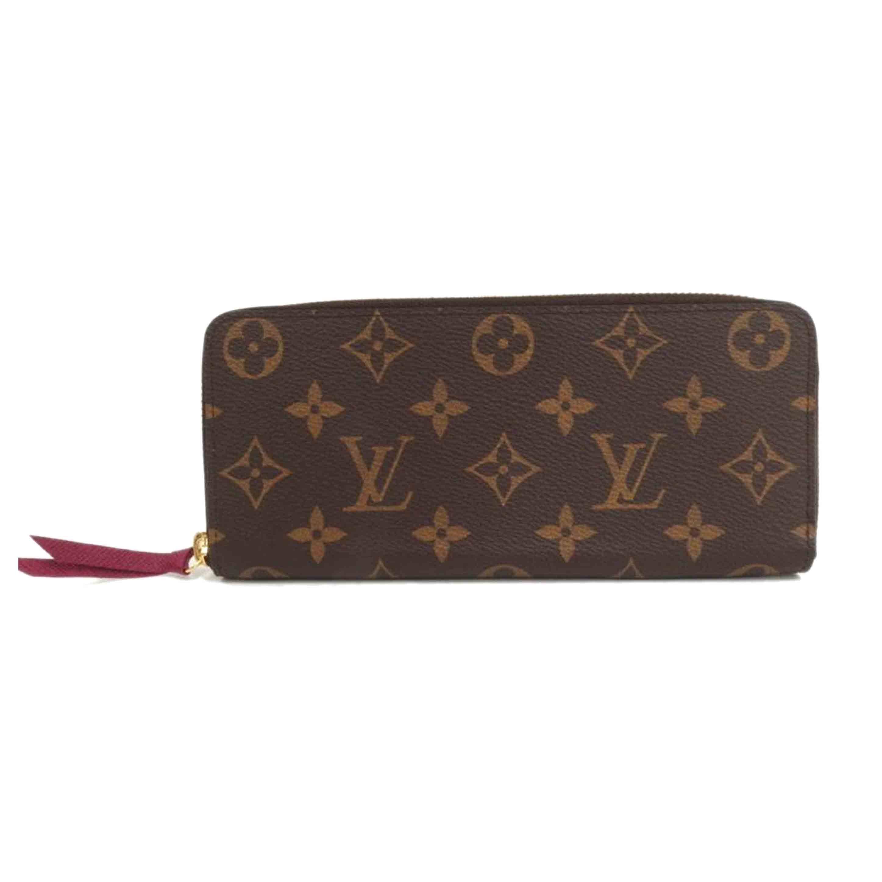 LOUIS　VUITTON ﾙｲｳﾞｨﾄﾝ/ポルトフォイユクレマンス／フューシャ/M60742//ICタ*/Aランク/82