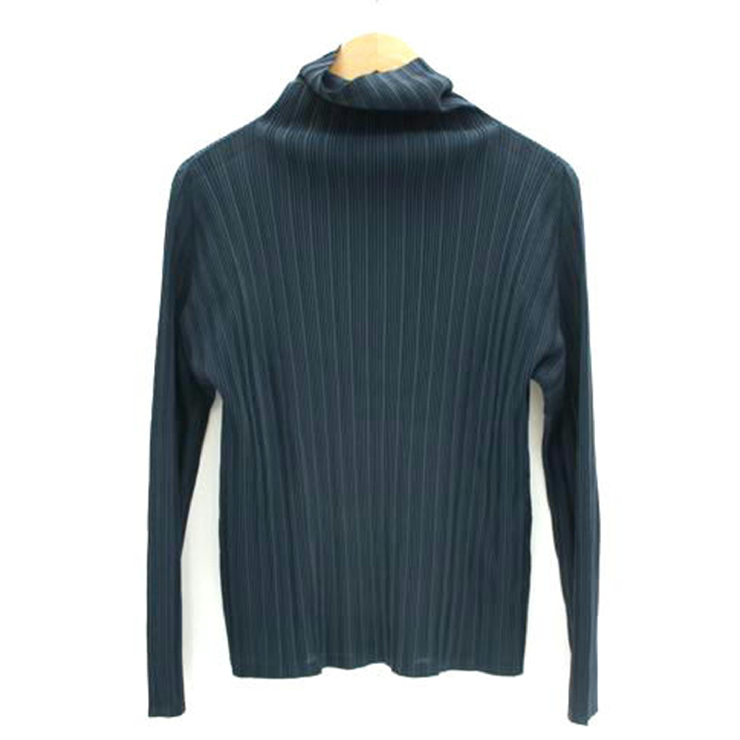 PLEATS　PLEASE プリーツプリーズ/PLEATS　PLEASE　イッセイミヤケ　ハイネック　カットソー　NV//ABランク/78