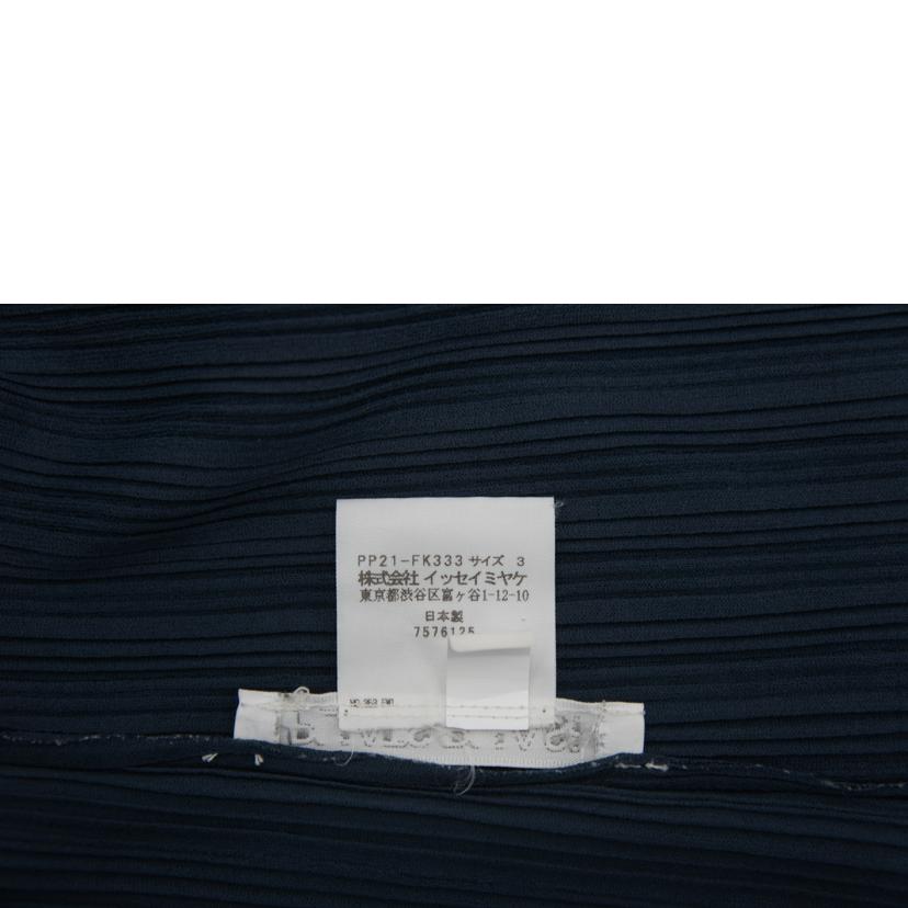 PLEATS　PLEASE プリーツプリーズ/PLEATS　PLEASE　イッセイミヤケ　ハイネック　カットソー　NV//ABランク/78