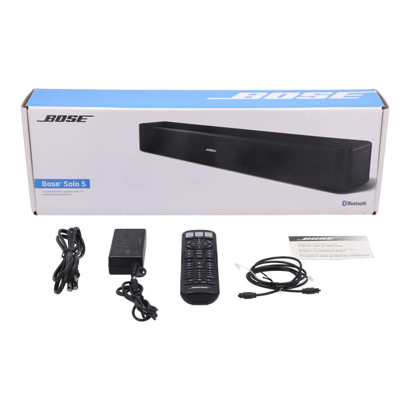 BOSE ボーズ　/Solo　5　TV　sound　system/732522-3110//070024Z60200067AE/Bランク/62