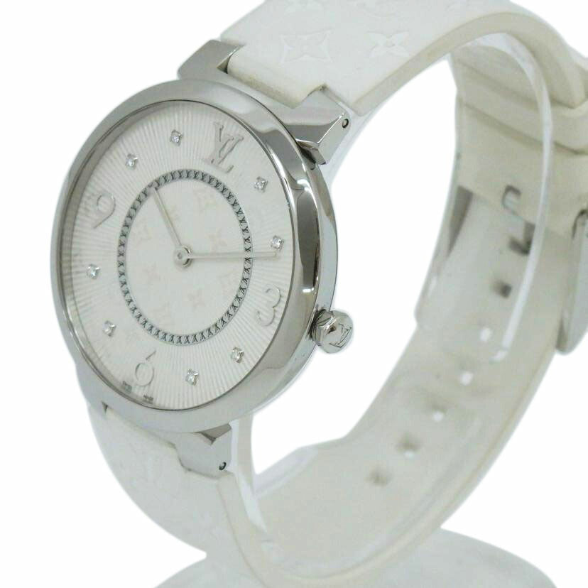 LOUIS VUITTON ルイ・ヴィトン/タンブールスリムGM／8Pダイヤ／クオーツ/Q1E01Z//AA4***/Aランク/77