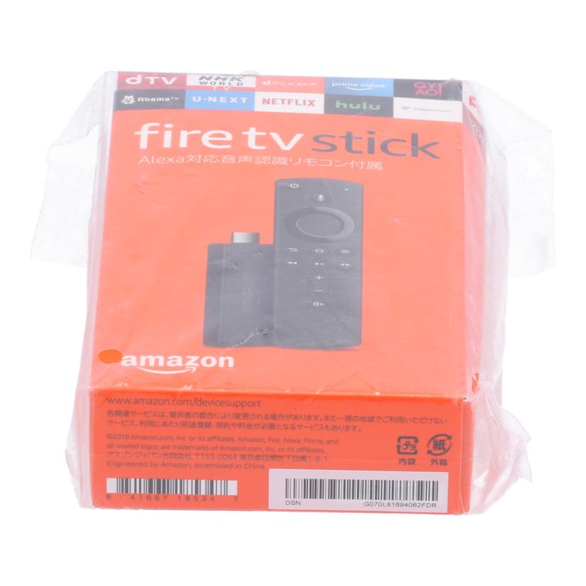 Amazon　 アマゾン　/Fire　TV　Stick　2019/B0791YQWJJ//G070L81694062FDR/Sランク/84